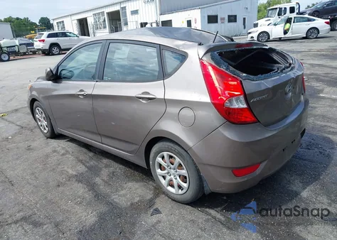 2014 Hyundai Accent Gs z USA, uszkodzony, nr VIN KMHCT5AE9EU174415